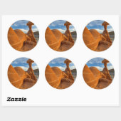 VS, Utah, Grand Staircase Escalante-National Ronde Sticker (Vel)
