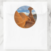 VS, Utah, Grand Staircase Escalante-National Ronde Sticker (Tas)
