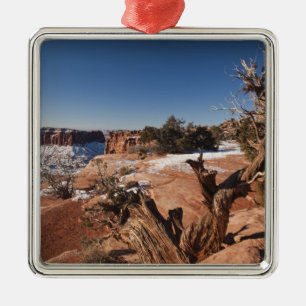 VS, Utah, Moab. Nationaal park Canyonlands, Metalen Ornament