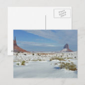 VS, Utah, Monument Valley. Alsem zichtbaar Briefkaart (Voorkant / Achterkant)