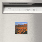 VS, Utah, Monument Valley. Licht bij zonsondergang Magneet (Insitu (Vaatwasser))