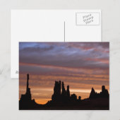 VS, Utah, Monument Valley National Park. 2 Briefkaart (Voorkant / Achterkant)