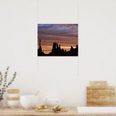 VS, Utah, Monument Valley National Park. 2 Poster (Keuken)