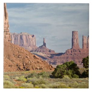 VS, Utah, Monument Valley Navajo Tribal Park. Tegeltje