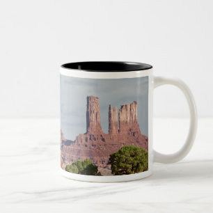VS, Utah, Monument Valley Navajo Tribal Park. Tweekleurige Koffiemok