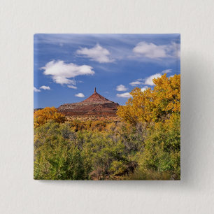 VS, Utah, nabij Canyonlands National Park op Vierkante Button 5,1 Cm