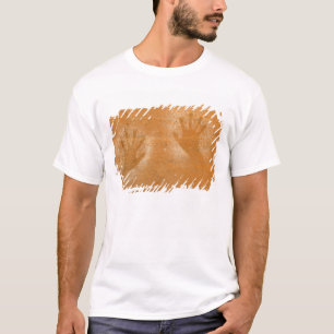 VS, Utah, Pictogram handafdrukken op zandsteen, T-shirt
