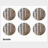 VS, Utah, Uinta-Wasatch-Cache Nationaal Bos 2 Ronde Sticker (Vel)