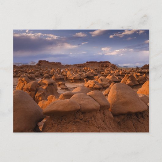VS; Utah. Uitzicht op Goblin Valley State Park bij Briefkaart (Voorkant)