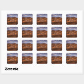 VS; Utah. Uitzicht op Goblin Valley State Park bij Vierkante Sticker (Vel)
