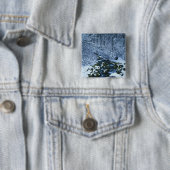 VS, Utah, Wasatch-Catch National Forest, Vierkante Button 5,1 Cm (In situ)