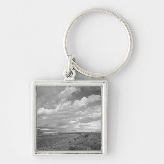 VS, Utah, wolken over het landschap Sleutelhanger (Voorkant)