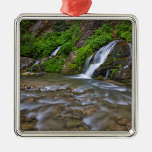 VS, Utah, Zion National Park. Big Springs in Metalen Ornament