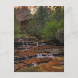 VS, Utah, Zion National Park. Schitterend vanuit d Briefkaart