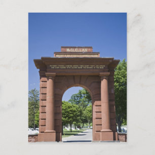 VS, VA, Arlington. McClellan Gate bij Arlington Briefkaart