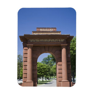 VS, VA, Arlington. McClellan Gate bij Arlington Magneet