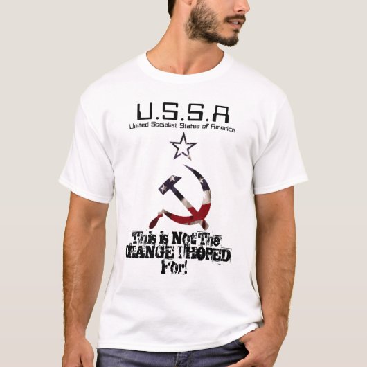 VS, Verenigde Socialistische Staten van Amerika T-shirt (Voorkant)