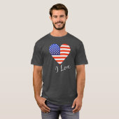 VS - Verenigde Staten T-shirt (Voorkant volledig)