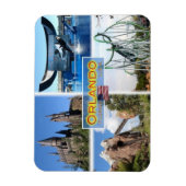 VS - Verenigde Staten van Amerika - Orlando - Flor Magneet (Verticaal)