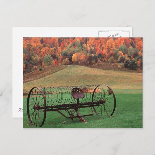 VS, Vermont, Boerderij. Briefkaart (Voorkant / Achterkant)