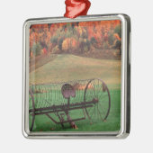 VS, Vermont, Boerderij. Metalen Ornament (Links)