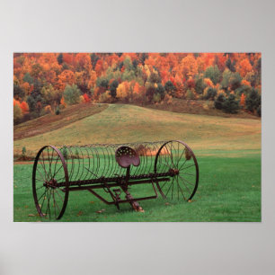 VS, Vermont, Boerderij. Poster