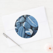 VS, Vermont, Champlainmeer, Stenen Ronde Sticker (Envelop)