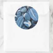 VS, Vermont, Champlainmeer, Stenen Ronde Sticker (Tas)