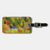 VS, Vermont. Herfst langs Highway 100. Bagagelabel (Voorkant horizontaal)