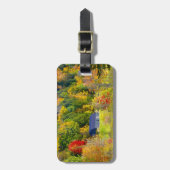 VS, Vermont. Herfst langs Highway 100. Bagagelabel (Voorkant verticaal)