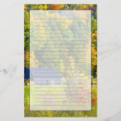 VS, Vermont. Herfst langs Highway 100. Briefpapier (Voorkant)