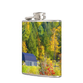 VS, Vermont. Herfst langs Highway 100. Heupfles (Links)