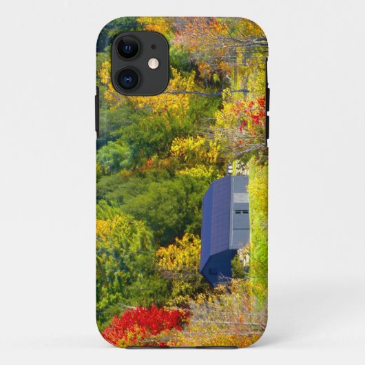 VS, Vermont. Herfstloof langs Highway 100. Case-Mate iPhone Case (Achterkant)