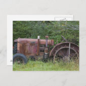 VS, Vermont, MANCHESTER: Antiek Boerderij tractor Briefkaart (Voorkant / Achterkant)