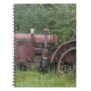 VS, Vermont, MANCHESTER: Antieke boerentractor Notitieboek