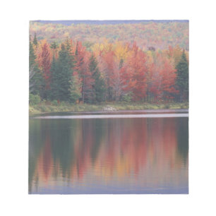 VS, Vermont, McAllister Lake, nabij Hazens Notch Notitieblok