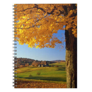 VS, Vermont. Schitterend landschap nabij South Woo Notitieboek