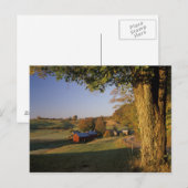 VS, Vermont, South Woodstock, Jenne Boerderij op Briefkaart (Voorkant / Achterkant)
