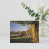 VS, Vermont, South Woodstock, Jenne Boerderij op Briefkaart (Staand voorkant)