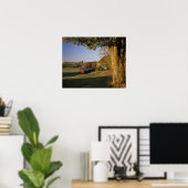 VS, Vermont, South Woodstock, Jenne Boerderij op Poster (Thuiskantoor)