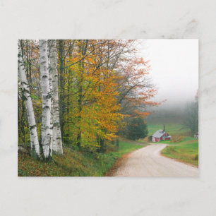 VS, Vermont. Suikerhuis Nabij De Stad South Briefkaart