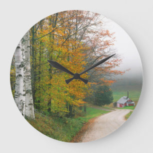 VS, Vermont. Suikerhuis Nabij De Stad South Grote Klok
