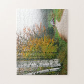 VS, Vermont. Suikerhuis nabij de stad Zuid Legpuzzel (Verticaal)