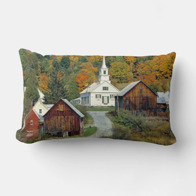 VS, Vermont, Waits River. Herfstkleuren toevoegen Kussen (Voorkant)