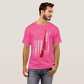 VS verontruste hertenjager T-shirt (Voorkant volledig)