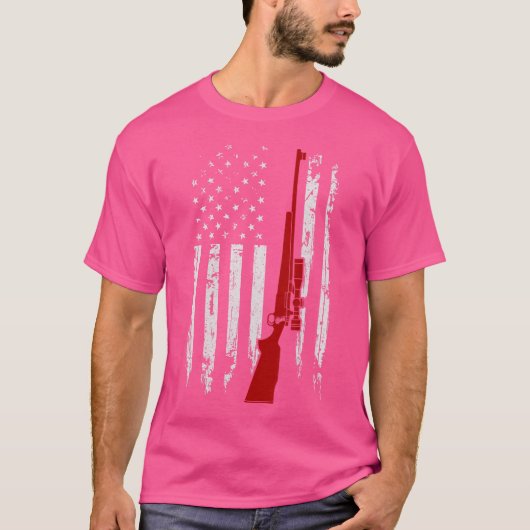 VS verontruste hertenjager T-shirt (Voorkant)
