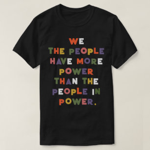 VS verzetten zich tegen protest Save Democracy 202 T-shirt
