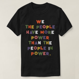 VS verzetten zich tegen protest Save Democracy 202 T-shirt
