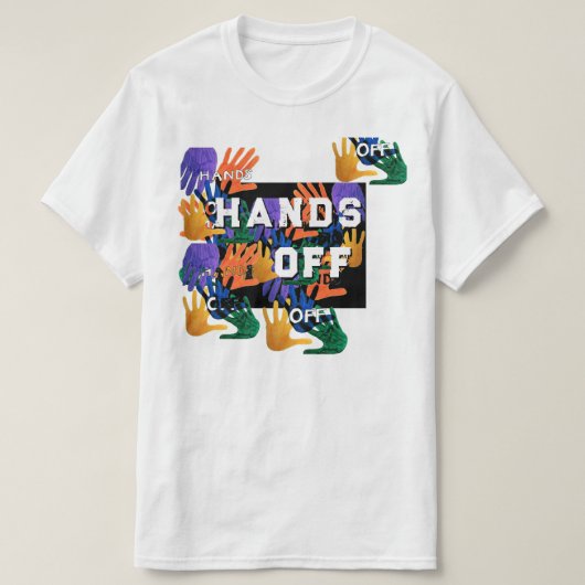 VS verzetten zich tegen protest Save Democracy 202 T-shirt (Design voorkant)