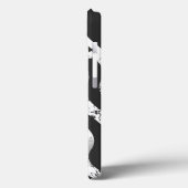 VS-veteraan - witte vintage Case-Mate iPhone Case (Achterkant / Links)